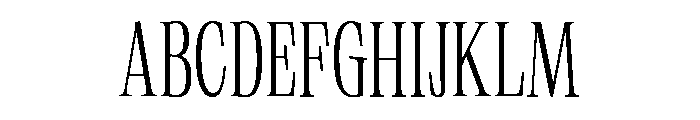 Neue World Condensed Variable Regular 2 Font UPPERCASE