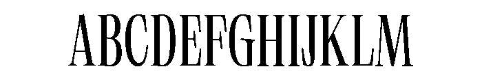 Neue World Condensed Variable Regular 3 Font UPPERCASE