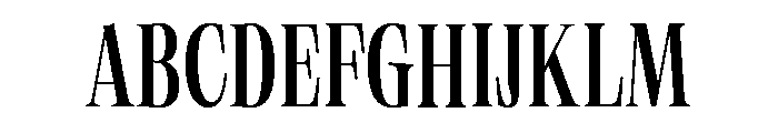 Neue World Condensed Variable Regular 4 Font UPPERCASE