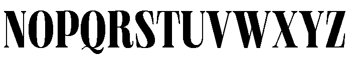 Neue World Condensed Variable Regular 6 Font UPPERCASE