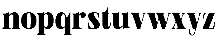 Neue World Condensed Variable Regular 7 Font LOWERCASE