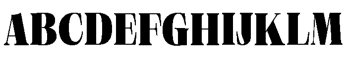 Neue World Condensed Variable Regular 8 Font UPPERCASE