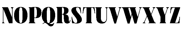 Neue World Condensed Variable Regular 8 Font UPPERCASE