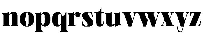 Neue World Condensed Variable Regular 8 Font LOWERCASE