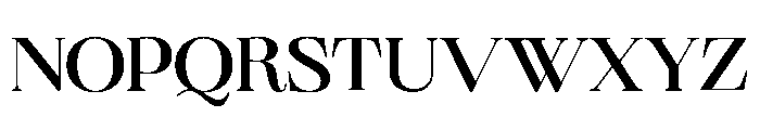 Neue World Extended Regular Font UPPERCASE