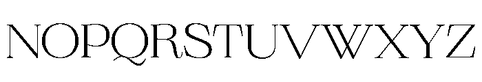 Neue World Extended Variable Regular 2 Font UPPERCASE