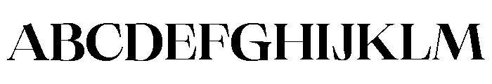 Neue World Extended Variable Regular 5 Font UPPERCASE