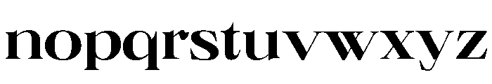 Neue World Extended Variable Regular 5 Font LOWERCASE