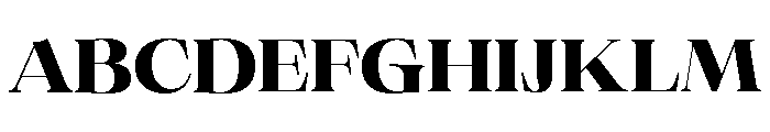 Neue World Extended Variable Regular 6 Font UPPERCASE