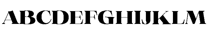 Neue World Extended Variable Regular 7 Font UPPERCASE