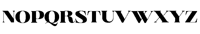 Neue World Extended Variable Regular 7 Font UPPERCASE