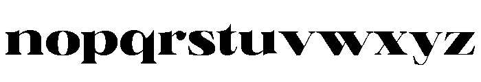 Neue World Extended Variable Regular 7 Font LOWERCASE