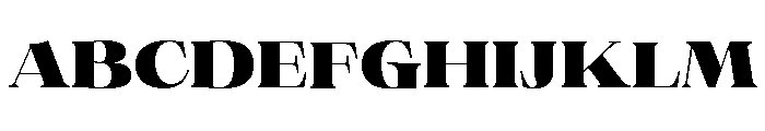 Neue World Extended Variable Regular 8 Font UPPERCASE