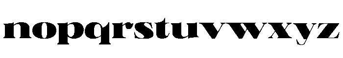 Neue World Extended Variable Regular 8 Font LOWERCASE