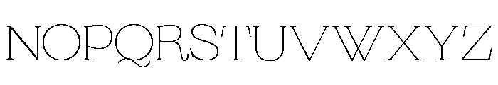 Neue World Extended Variable Regular Font UPPERCASE