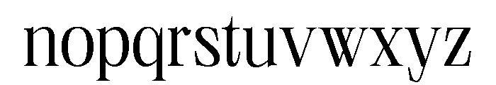 Neue World Light Font LOWERCASE