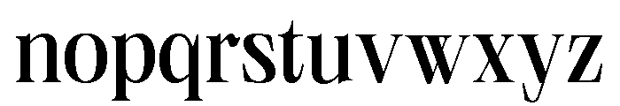 Neue World Normal Variable Regular 4 Font LOWERCASE