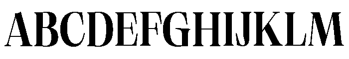 Neue World Normal Variable Regular 5 Font UPPERCASE