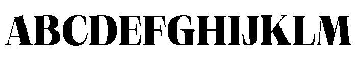 Neue World Normal Variable Regular 7 Font UPPERCASE