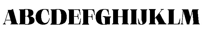 Neue World Normal Variable Regular 8 Font UPPERCASE
