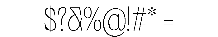 Neue World Normal Variable Regular Font OTHER CHARS
