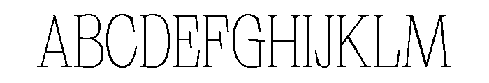 Neue World Normal Variable Regular Font UPPERCASE