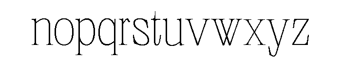 Neue World Normal Variable Regular Font LOWERCASE