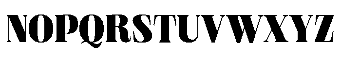 Neue World Semi Condensed Black Font UPPERCASE