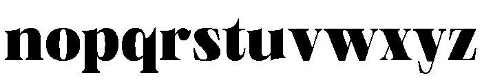 Neue World Semi Condensed Black Font LOWERCASE