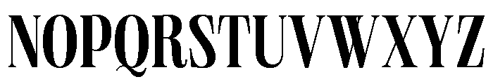 Neue World Semi Condensed Medium Font UPPERCASE