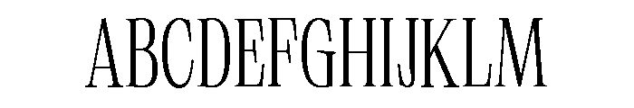 Neue World Semi Condensed Variable Regular 2 Font UPPERCASE