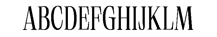 Neue World Semi Condensed Variable Regular 3 Font UPPERCASE