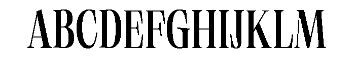 Neue World Semi Condensed Variable Regular 4 Font UPPERCASE