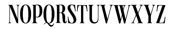 Neue World Semi Condensed Variable Regular 4 Font UPPERCASE