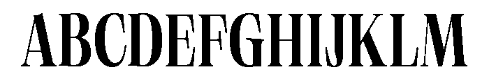 Neue World Semi Condensed Variable Regular 5 Font UPPERCASE