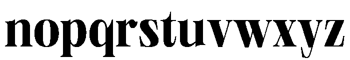 Neue World Semi Condensed Variable Regular 6 Font LOWERCASE