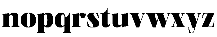 Neue World Semi Condensed Variable Regular 8 Font LOWERCASE