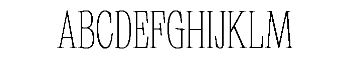 Neue World Semi Condensed Variable Regular Font UPPERCASE