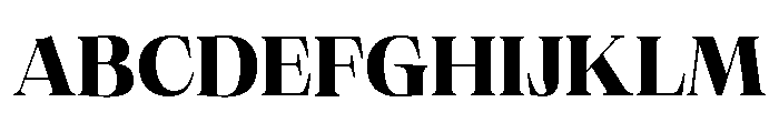 Neue World Semi Extended Bold Font UPPERCASE