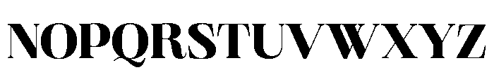 Neue World Semi Extended Bold Font UPPERCASE