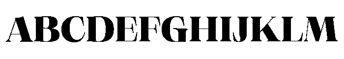 Neue World Semi Extended Ultrabold Font UPPERCASE