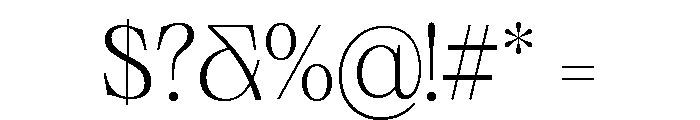 Neue World Semi Extended Variable Regular 2 Font OTHER CHARS
