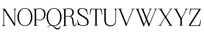 Neue World Semi Extended Variable Regular 2 Font UPPERCASE