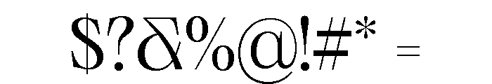 Neue World Semi Extended Variable Regular 3 Font OTHER CHARS