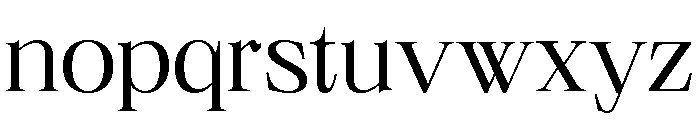 Neue World Semi Extended Variable Regular 3 Font LOWERCASE