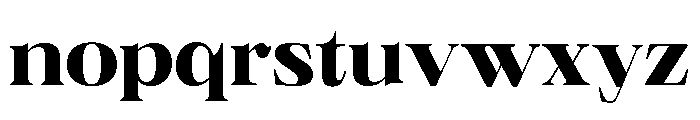 Neue World Semi Extended Variable Regular 6 Font LOWERCASE