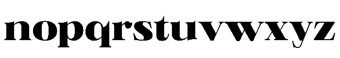 Neue World Semi Extended Variable Regular 7 Font LOWERCASE
