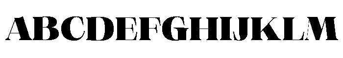 Neue World Semi Extended Variable Regular 8 Font UPPERCASE