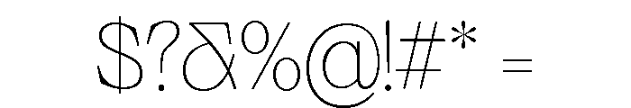 Neue World Semi Extended Variable Regular Font OTHER CHARS