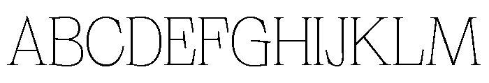 Neue World Semi Extended Variable Regular Font UPPERCASE